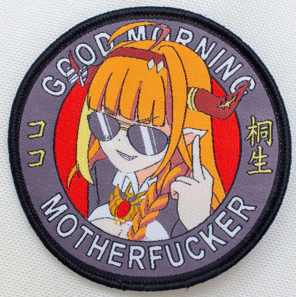 Hololive Kiryu Coco Velcro Patch