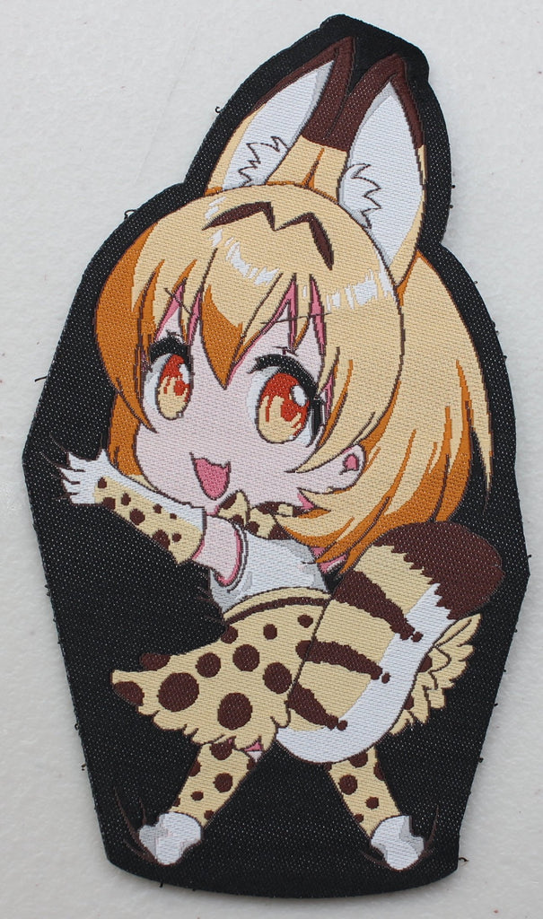 Hanging Serval Velcro Patch