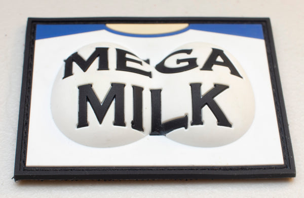 Mega Milk Oppai PVC Velcro Patch