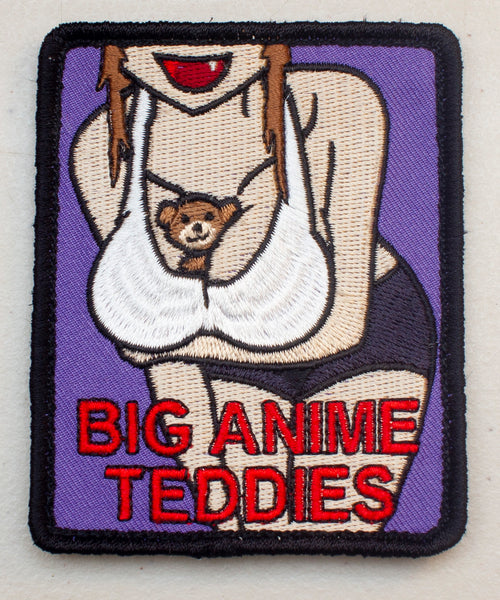 Big Anime Teddies Velcro Patch
